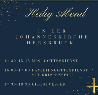 Einladung Weihnachtsgottesdienste