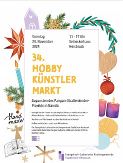 plakat hobbykunstlermarkt