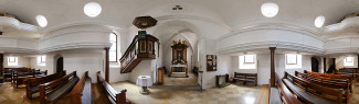 360 Grad Panoramaaufnahme der Thomaskirche